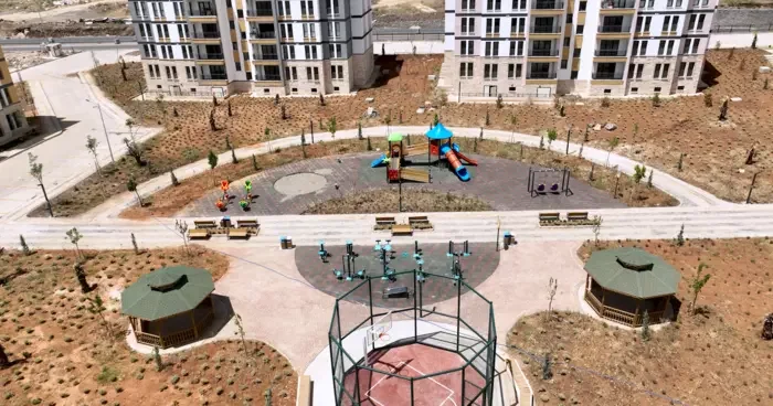 Şanlıurfa da Karaköprü de afet konutları tamamlandı! Bakan Kurum: Bu güvenin adı TOKİ