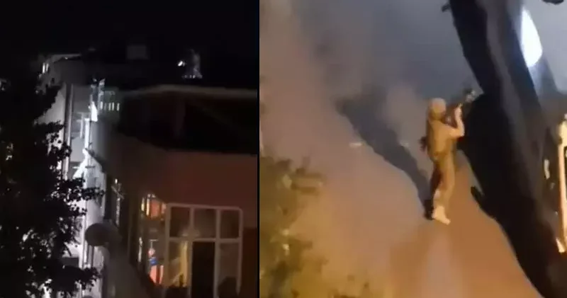 Fatih’te 6 farklı silahlı saldırının failinin yakalandığı operasyon kamerada