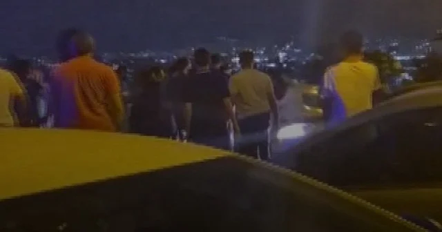 İstanbul da öfkeli iki grup ortalığı birbirine kattı: O anlar kamerada VİDEO İZLE