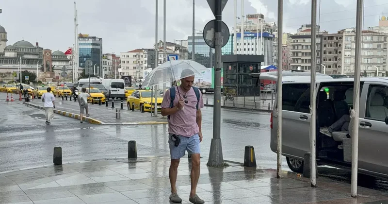 İstanbul da yağmur sürprizi!