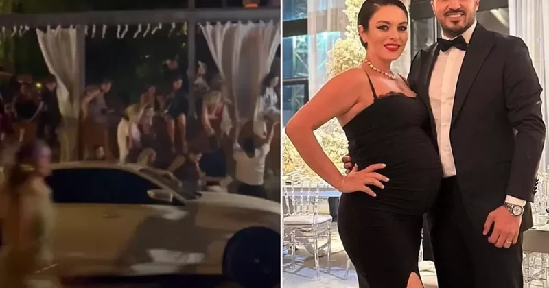 Ezgi Mola nın eski eşi kanlar içinde kaldı! Mekandaki müşteriler can havliyle kaçtı