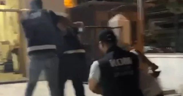 Eğlence mekanında çıkan silahlı kavgada 7 kişi yaralandı VİDEO İZLE