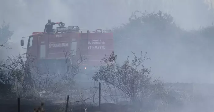 Beyşehir’de kampüs yakınlarındaki yangın korkuttu