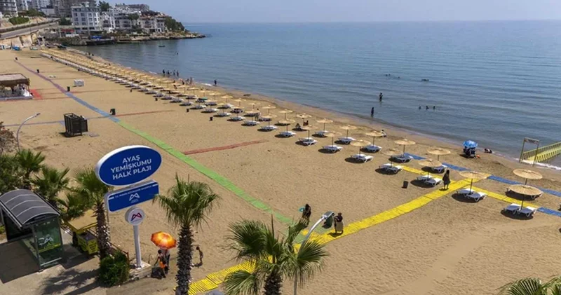 Hatay ve Mersin de deniz suyu sıcaklıkları