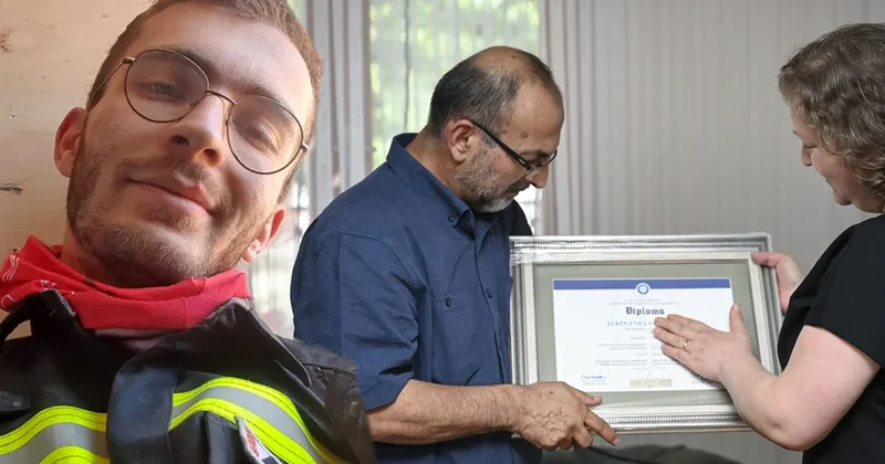 Yangın şehidinin diploması ailesine verildi Sözcü Gazetesi