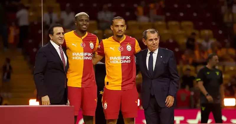 Victor Osimhen ve Leroy Sane için stadyumda imza töreni düzenlendi Fanatik Spor Haberleri Video