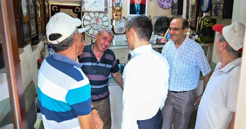 Vali Aktaş esnaflarla bir araya geldi