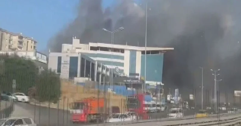 Esenyurt otluk alanda çıkan yangın korkuttu