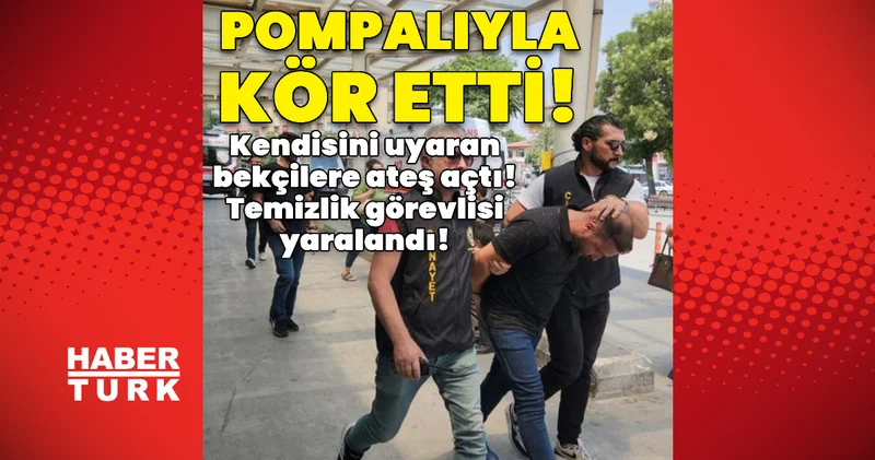 Son dakika: Konya da yaşandı! Gürültü yaptığı için bekçiler uyardı pompalıyla ateş açtı! Temiz görevlisi sağ gözünü kaybetti! Son dakika haberleri