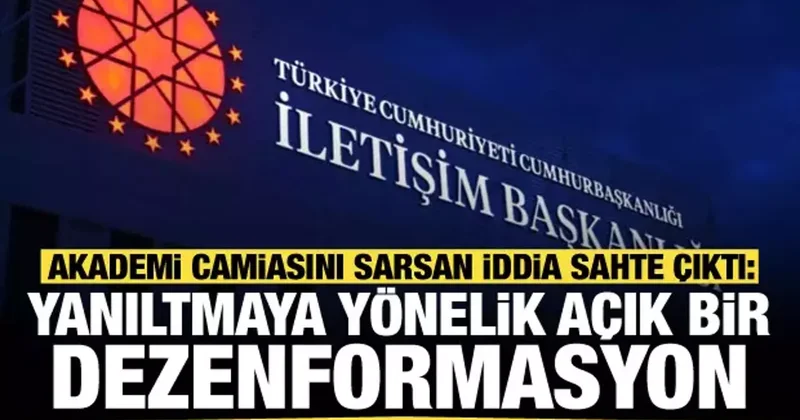 ‘400 akademisyen usulsüz atandı’ iddiasına yalanlama: Açık bir dezenformasyon