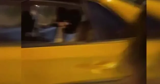 Kadına şiddet bitmek bilmiyor! Tartıştığı kadını dakikalarca tekmeleyen cani böyle görüntülendi