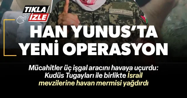 Mücahitler Siyonist işgalcilere havan mermisi yağdırdı: Tuzaklanan üç araç imha edildi VİDEO İZLE