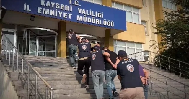 Kayseri de dolandırıcılığa 7 gözaltı Kayseri Haberleri