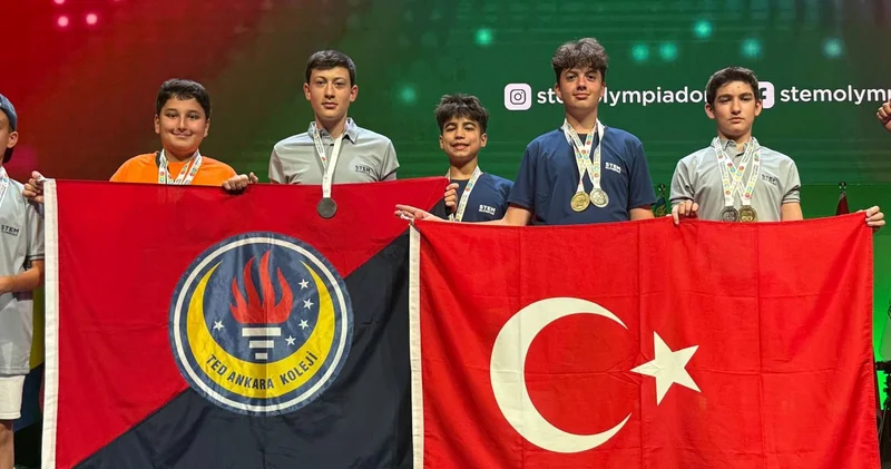 Barselona daki olimpiyatlarda Türk öğrenciler matematikte dünya birincisi
