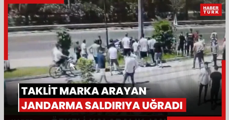 Taklit marka arayan jandarma saldırıya uğradı