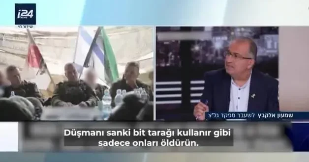 İsrailli eski komutandan skandal sözler: Sadece onları öldürün, bir bit tarağı kullanır gibi...
