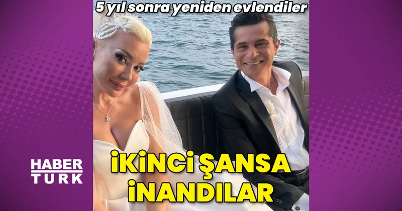 İsmail Hacıoğlu ile Duygu Kumarki, ikinci kez evlendi Magazin haberleri