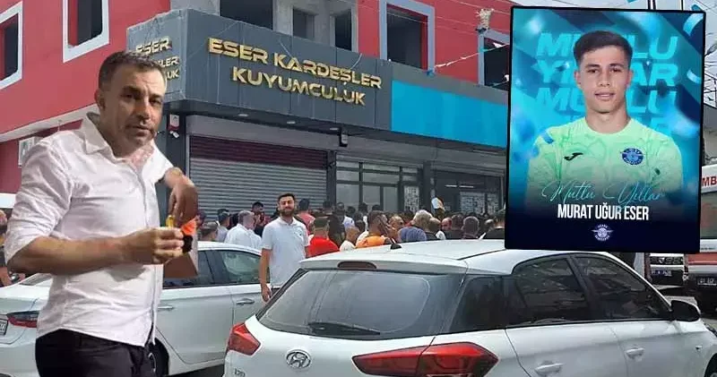 Adana Demirspor un kalecisi Murat Uğur un babası, iş yerinde ölü bulundu
