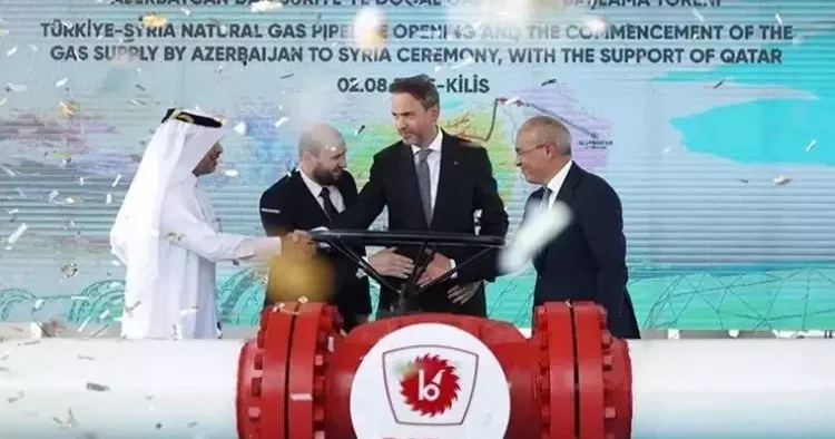 Türkiye, Azerbaycan, Katar ve Suriye den Türkiye Suriye Doğal Gaz Boru Hattına ilişkin ortak açıklama