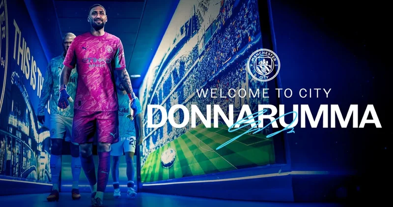 Donnarumma resmen Manchester City de