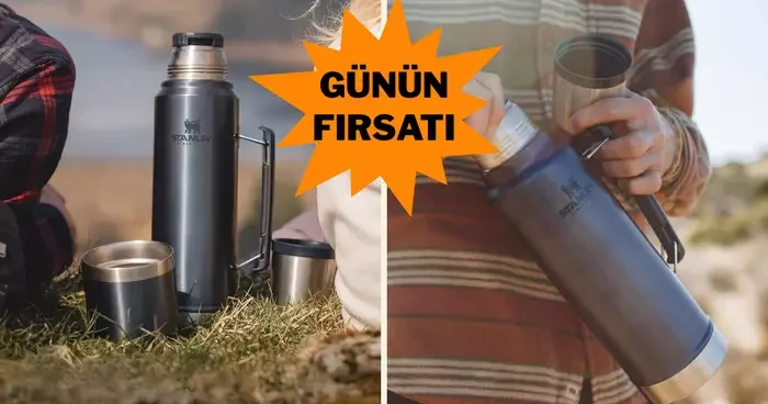 Stanley Klasik Vakumlu Paslanmaz Çelik Termos günün fırsat ürünü oldu