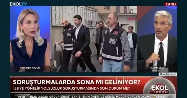 Gazeteci Nedim Şener’in İmamoğlu ve Başsavcı Gürlek ile ilgili açıklamaları büyük ses getirdi