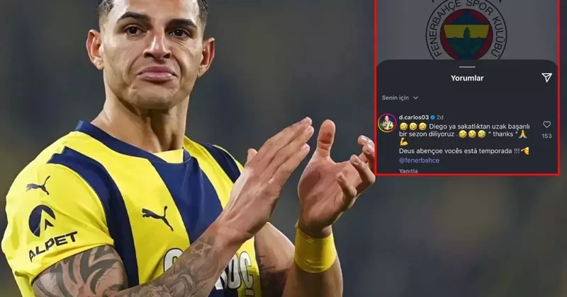 Diego Carlos un Fenerbahçe ye verdiği yanıt olay