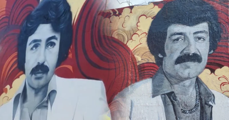Ferdi Tayfur ve Müslüm Gürses in grafitisi büyüdükleri mahalleye çizildi