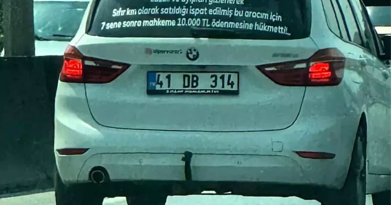 BMW den İntikamını Yazıyla Aldı