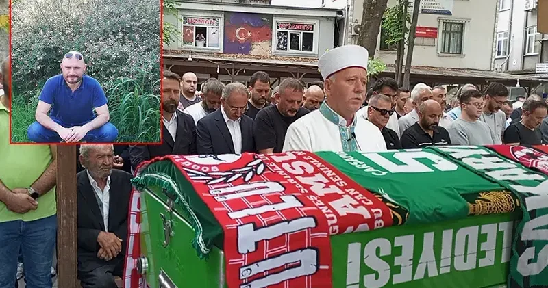 Giresun daki silahlı kavgada ölen Samsunspor taraftarı toprağa verildi