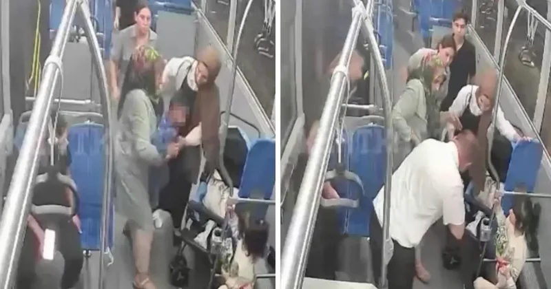Otobüste korkutan anlar! 3 yaşındaki çocuk son anda hayata döndü
