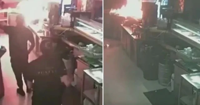 İspanya da öfkeli müşteri mayonez bitti denilince restoranı yaktı Aktüel Haberleri