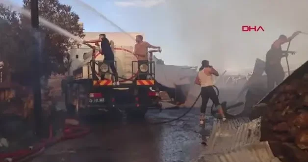 Günün kahramanı: Yangınların arasına dalıp kediyi kurtardı