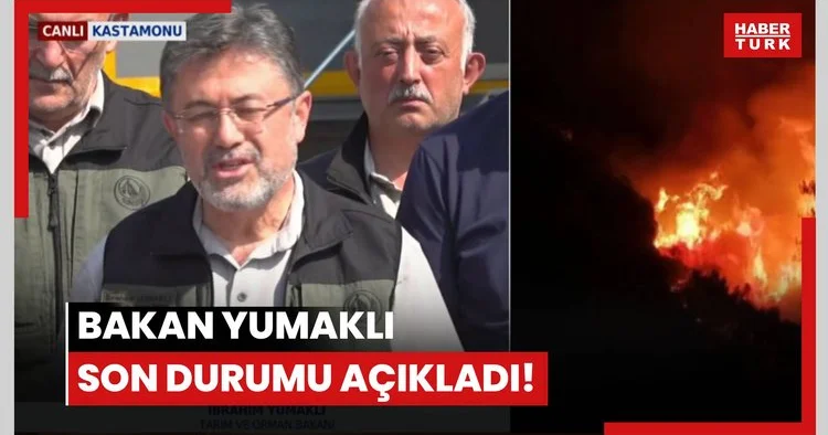 Karabük te çıktı Kastamonu ya ulaştı... Bakan Yumaklı son durumu açıkladı!
