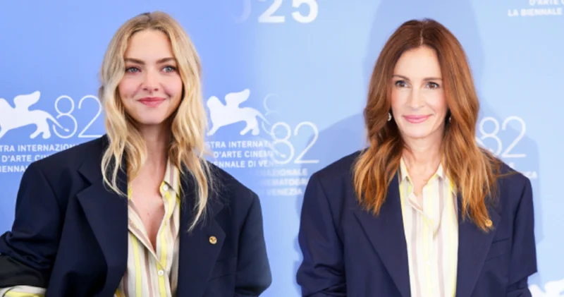 Julia Roberts ve Amanda Seyfried, Venedik Film Festivali’nde pişti oldu Magazin haberleri