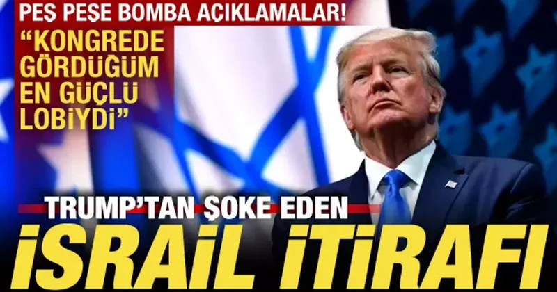 Trump tan bomba açıklamalar! Şoke eden İsrail itirafı! Savaşı kazanıyor olabilirler ama...