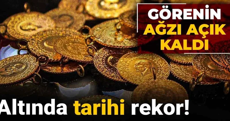 Altında tarihi rekor! Görenin ağzı açık kaldı