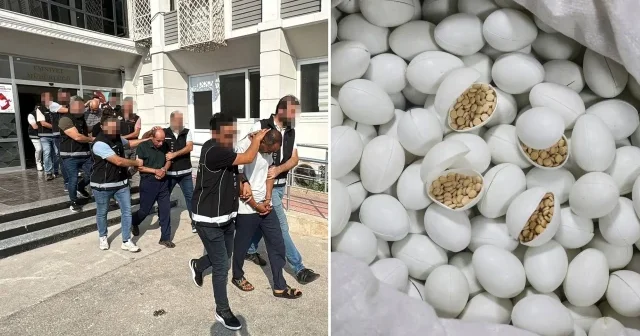 Mersin de zehir tacirlerine operasyon: 3 milyon 542 bin uyuşturucu bulundu Gündem Haberleri