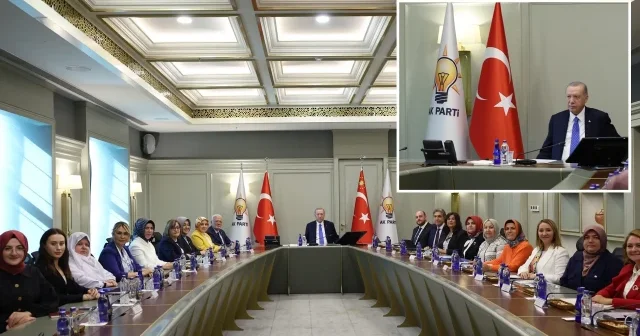 Cumhurbaşkanı Erdoğan AK Partili kadın belediye başkanlarını kabul etti Gündem Haberleri