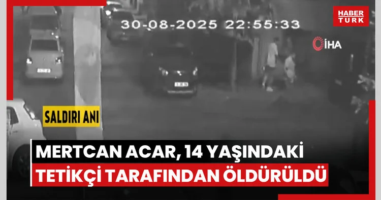 Eyüpsultan da 20 yaşındaki Mertcan Acar, 14 yaşındaki tetikçi tarafından öldürüldü