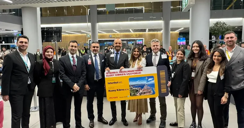 Pegasus, İGA İstanbul Havalimanı’ndan KKTC uçuşlarına başladı