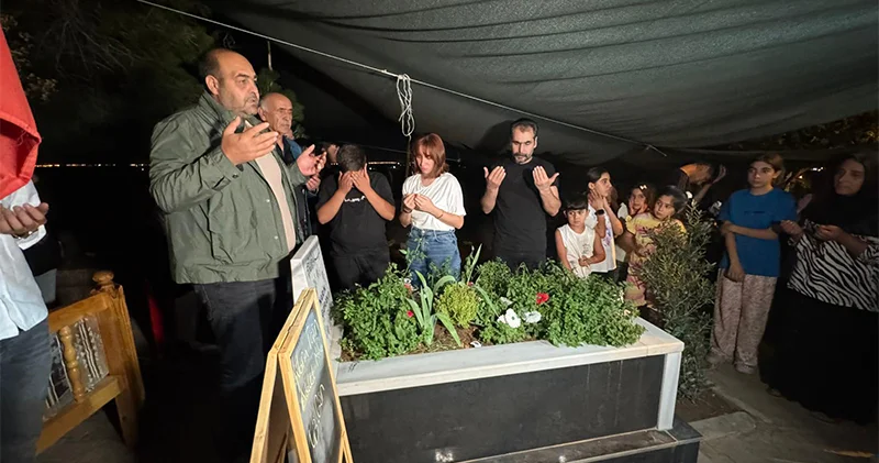 Narin Güran cinayeti davasında tahliye olan sanıklar Narin’in mezarını ziyaret etti