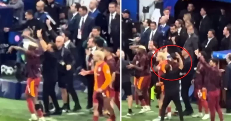 Okan Buruk a dikkat! Tarihi maçtan günler saaler sonra ortaya çıkan görüntü