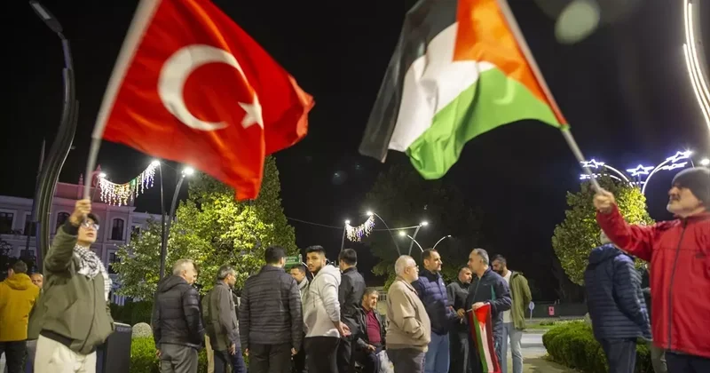 Türkiye de İsrail Saldırısına Tepki Eylemleri