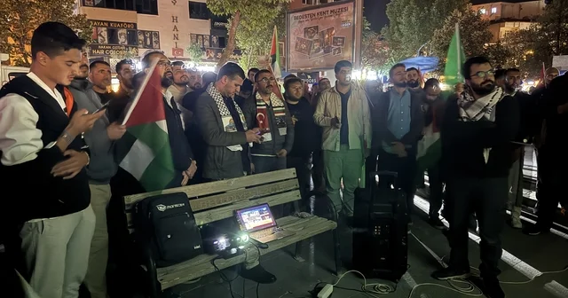 Nevşehir ve Niğde de, İsrail in Küresel Sumud Filosu na saldırılarına tepki Nevşehir Haberleri