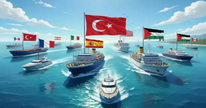 İşte ülke ülke Sumud Filosu ndaki vatandaş sayısı! En çok hangi ülkeden var?