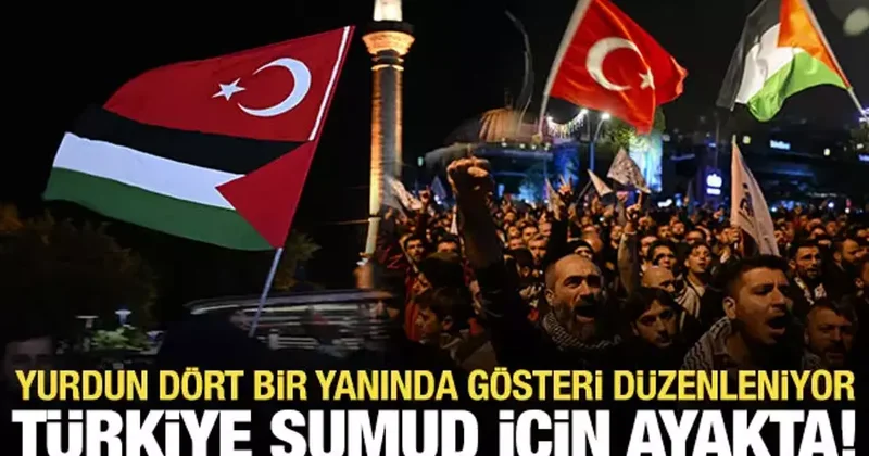 Türkiye den İsrail ve ABD ye Sumud Filosu tepkisi: ABD Başkonsolosluğu nda protesto!