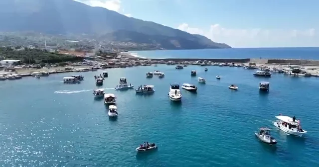 Sumud Filosu na destek için tekne turu Hatay Haberleri