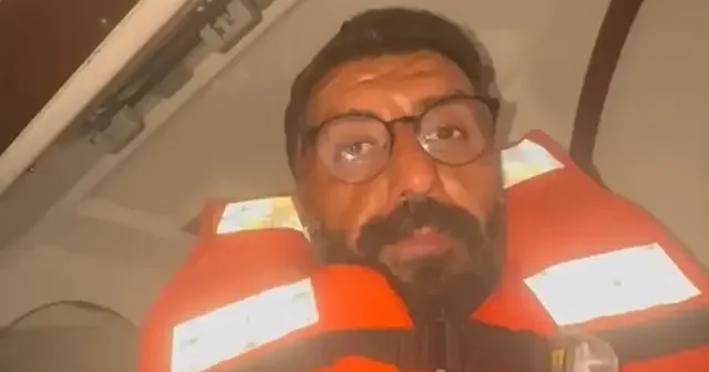 Ersin Çelik Morgana Gemisi nden bildirdi: İnancımızı yitirmedik korkmuyoruz VİDEO İZLE