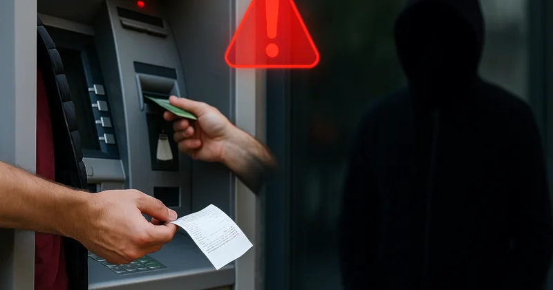 ATM den para çeken herkes bu hatayı yapıyor: Meğer dolandırıcıların en çok kullandığı yöntemmiş Sözcü Gazetesi